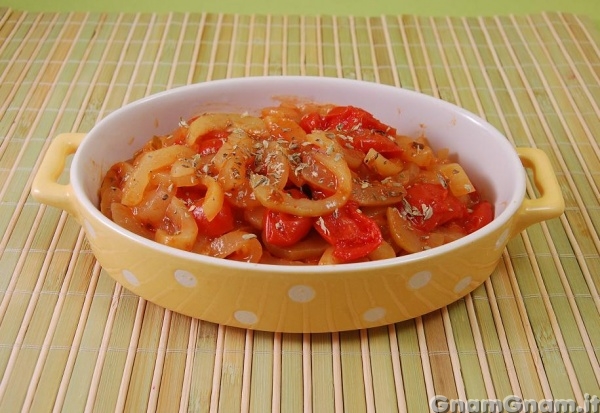 Zucca siciliana al pomodoro