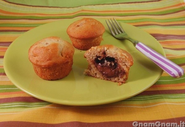 Muffin banana e nutella