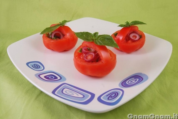 Cestini di pomodoro