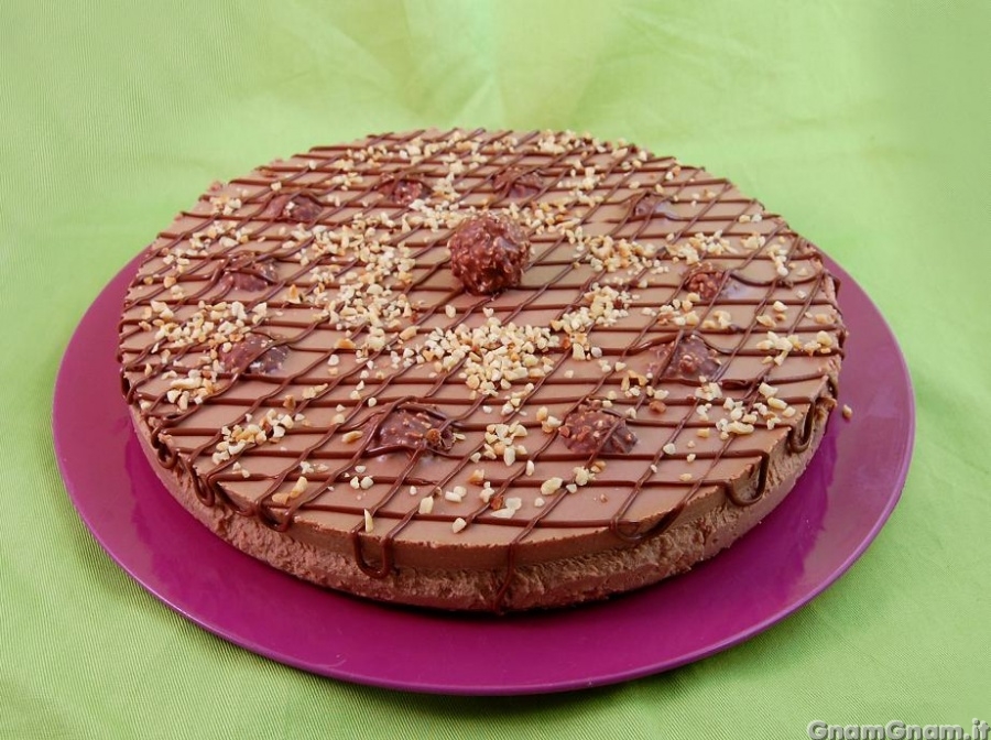 Cheesecake ai ferrero rocher