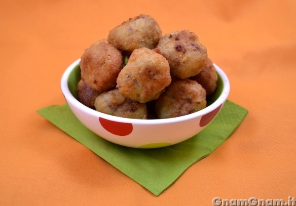 Polpette di pollo e topinambur