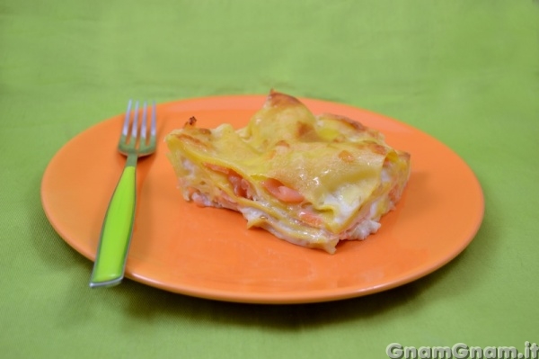 Lasagne al salmone