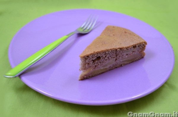 Torta di albumi alle mele