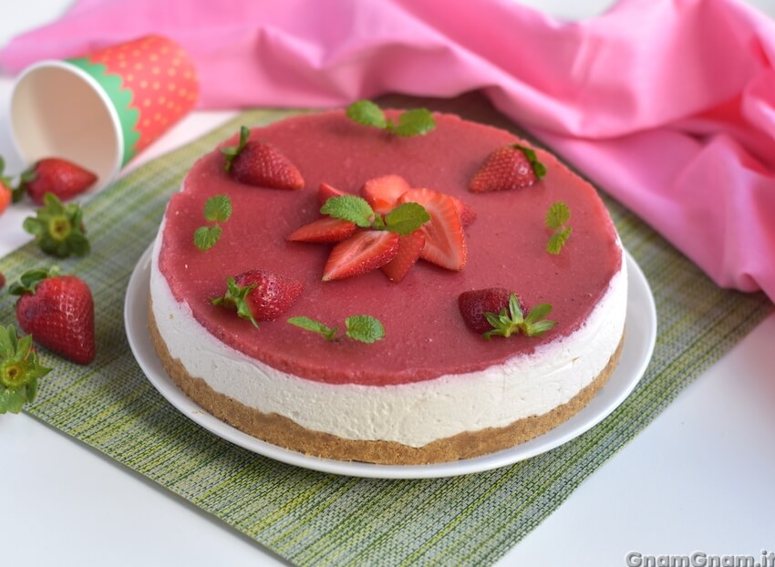 Cheesecake alle fragole