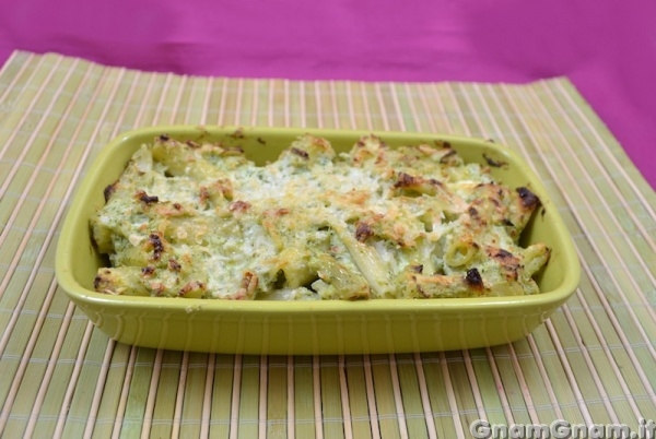 Pasticcio di pasta con ricotta e broccoli Foto finale