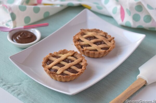 Crostatine con la nutella