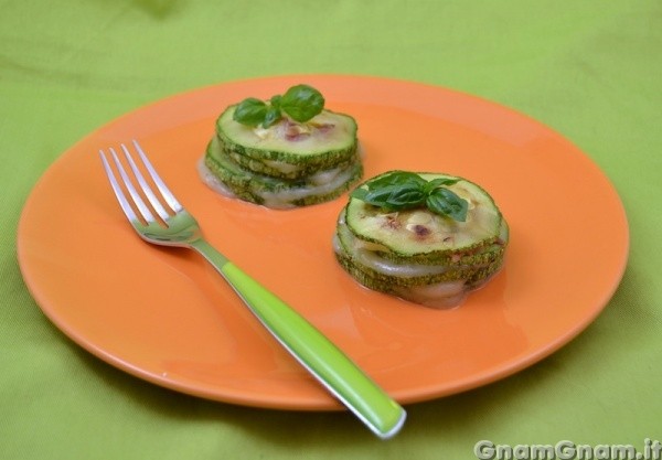 Millefoglie di zucchine