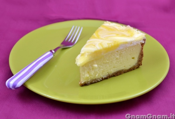 Lemon curd cheesecake Foto finale