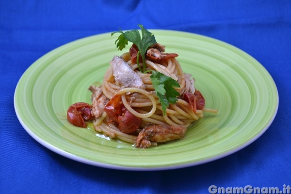 Spaghetti con le alici