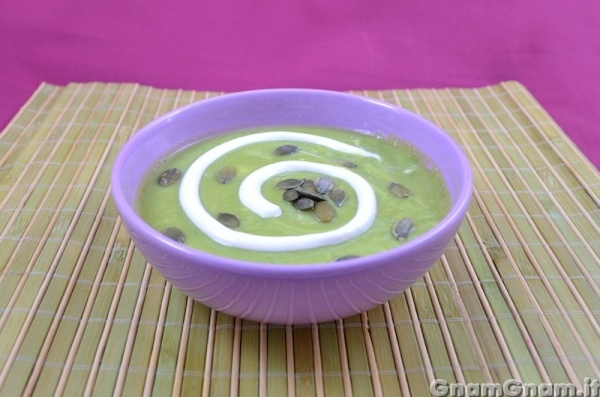 Crema di zucchine e yogurt