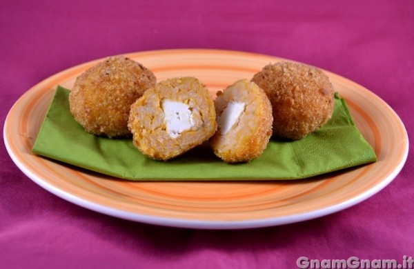 Arancini alla zucca