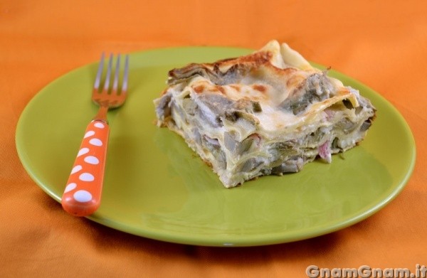 Lasagne ai carciofi