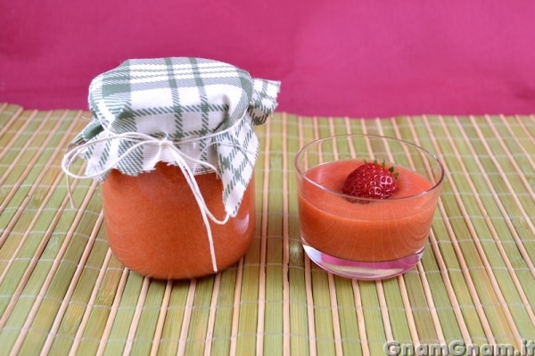 Curd di fragole