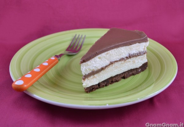 Cheesecake kinder pinguì