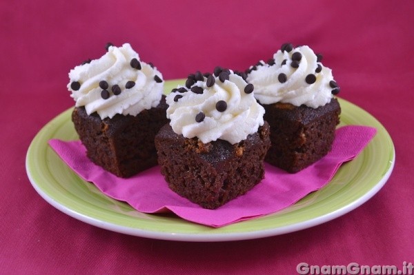 Cupcake ricotta e cioccolato