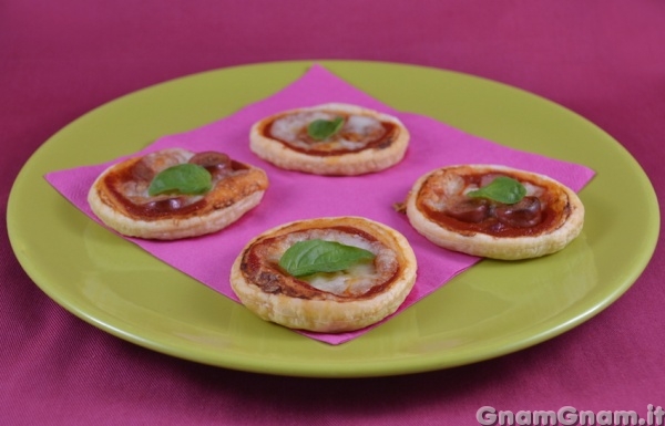 Pizzette di sfoglia