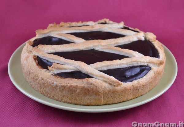 Crostata vegana al cioccolato