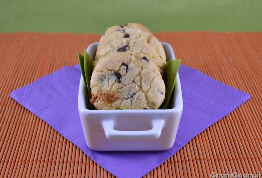 Biscotti mandorle e cioccolato