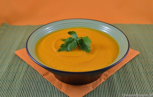 Vellutata di zucca e carote