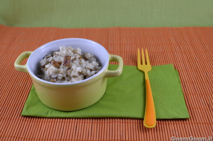 Risotto al topinambur