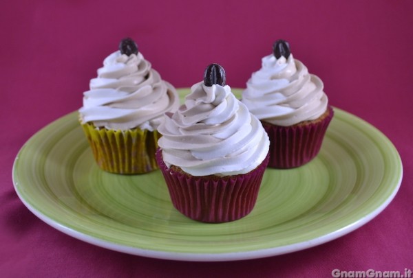 White russian cupcake