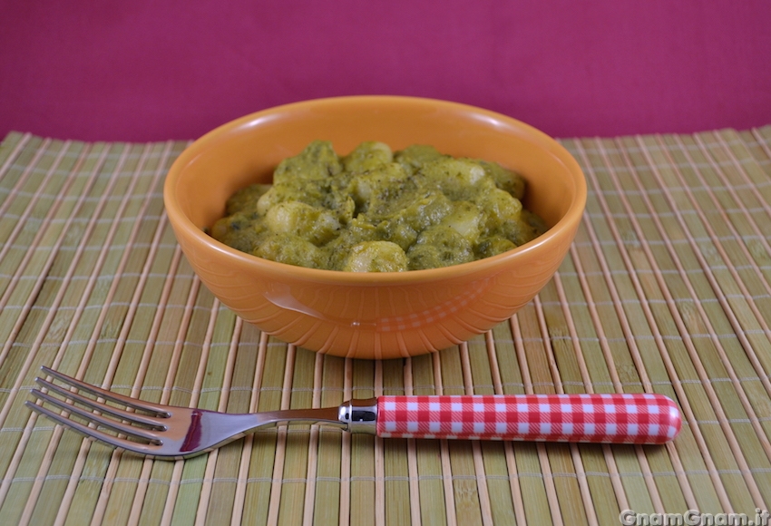 Gnocchi zucchine e gorgonzola