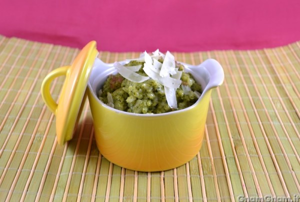 Risotto broccoli e salsiccia bimby