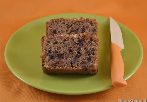 Plumcake al caffè senza uova ne' burro