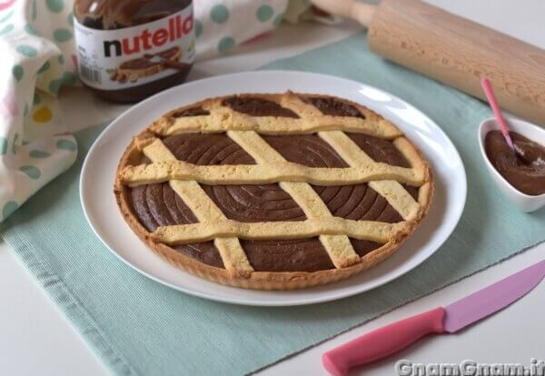 Crostata alla nutella bimby