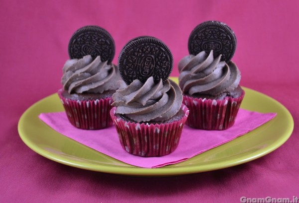 Oreo cupcake