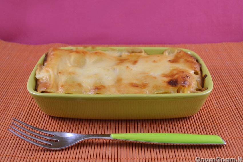 Paccheri ricotta e salmone