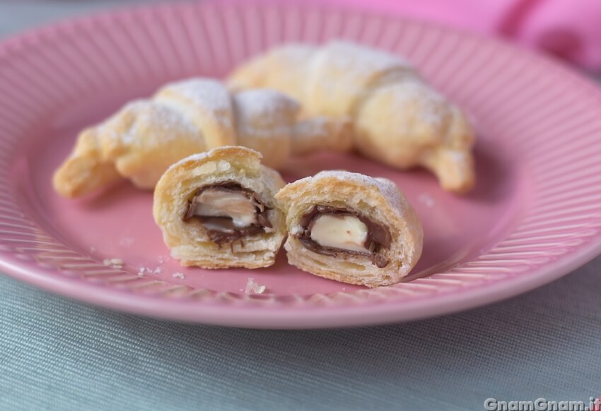 Cornetti kinder e nutella Foto finale