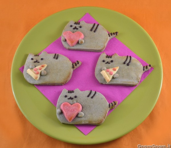 Pusheen cookies