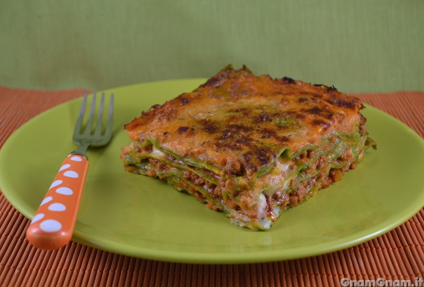 Lasagne verdi alla bolognese