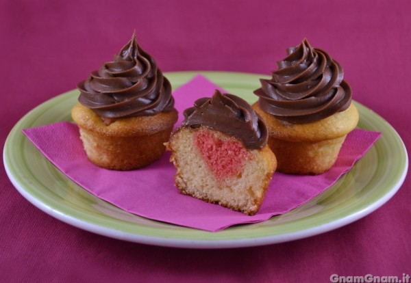 Muffin con cuore per San Valentino