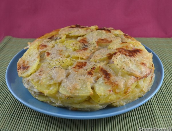 Pasticcio di patate e gorgonzola