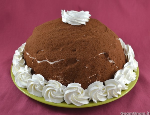 Zuccotto tiramisù con colomba