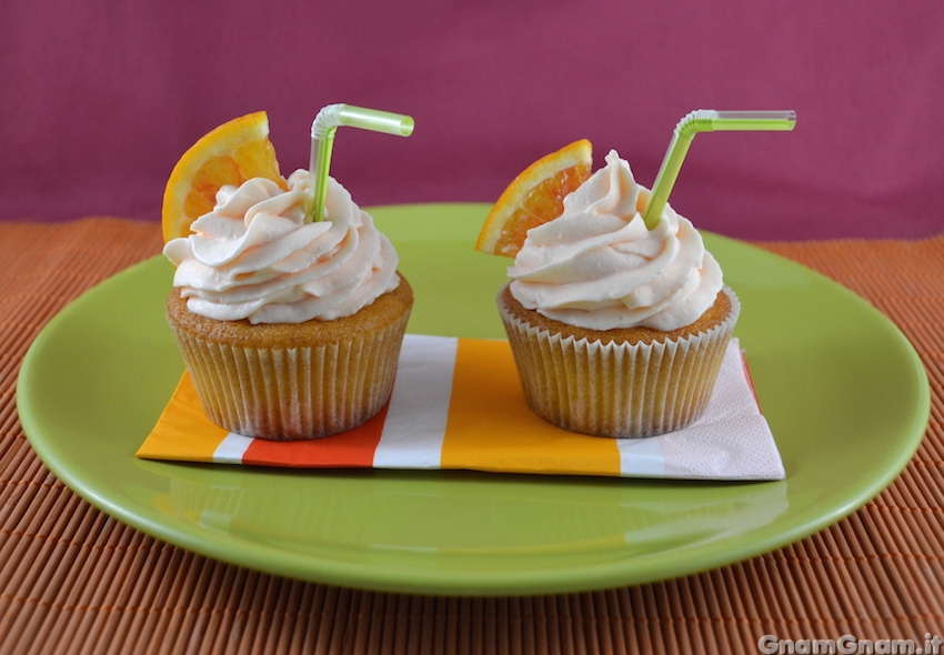 Spritz cupcake