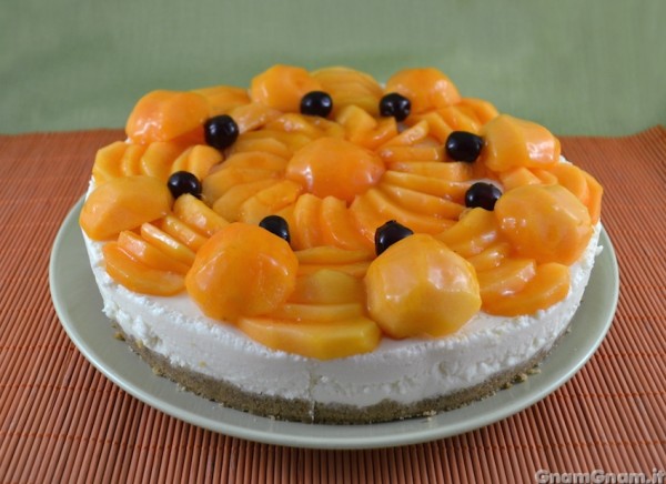 Cheesecake alle albicocche