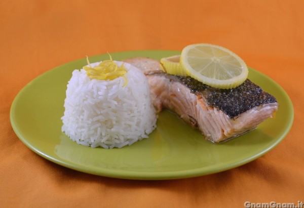 Salmone al limone