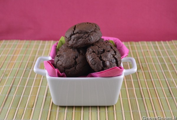 Biscotti morbidi al cioccolato