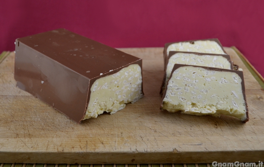 Tronchetto Di Natale Kikakitchen.Torrone Dei Morti Kinder Cereali La Ricetta Di Gnam Gnam