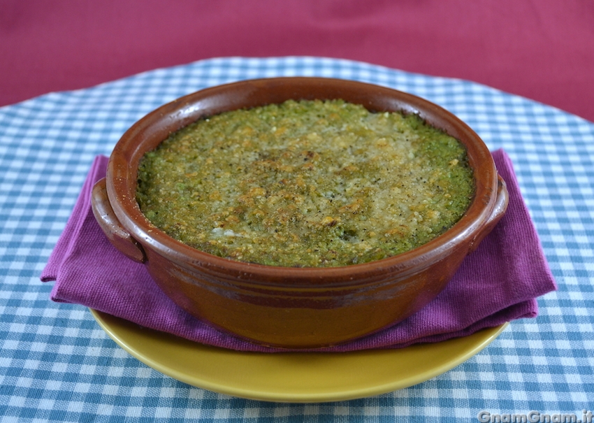 Sformato di riso e broccoli