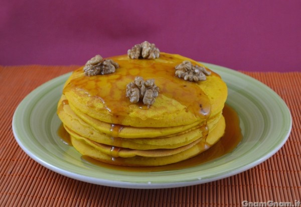 Pancake alla zucca