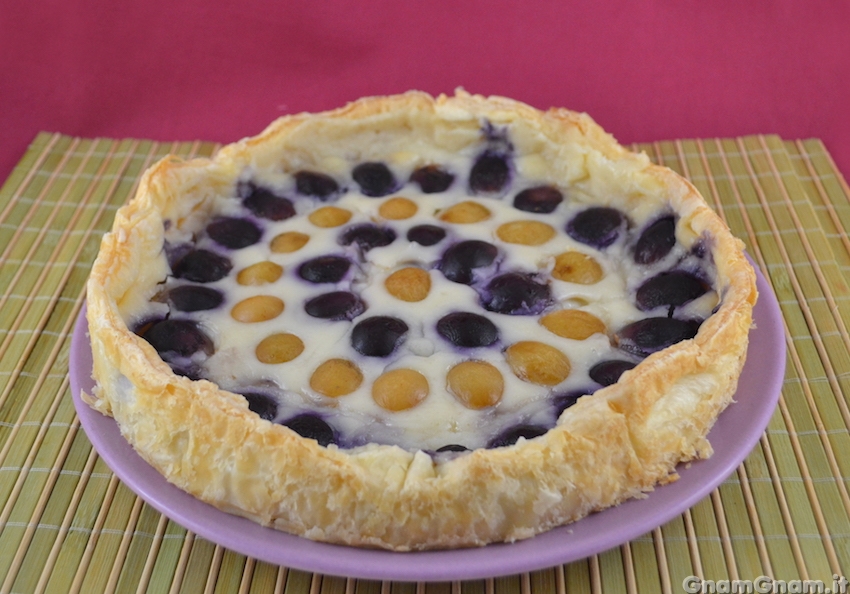 Crostata all’uva