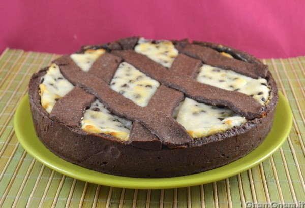 Crostata ricotta e cioccolato