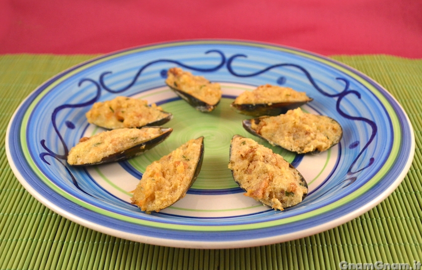 Cozze gratinate