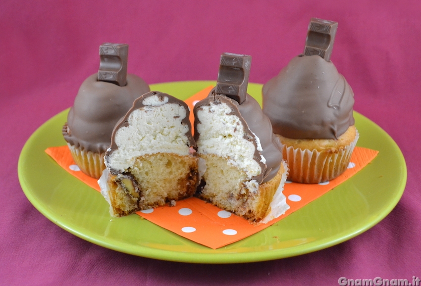 Kinder cupcake