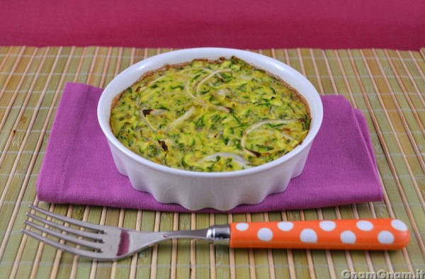 Frittata di zucchine al forno