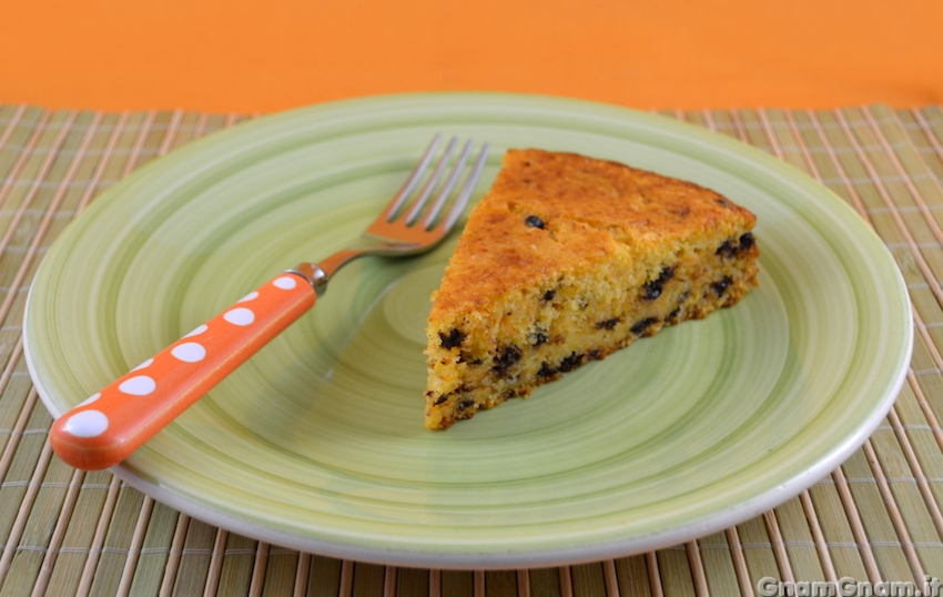 Torta di carote e cioccolato